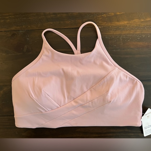 Lululemon Flow Y Wrap Front High Neck Bra 10